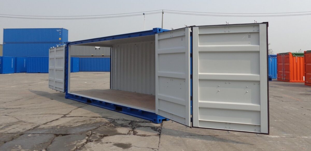 CONTAINER OPEN SIDE 20 PIEDS MARITIME – Image 1